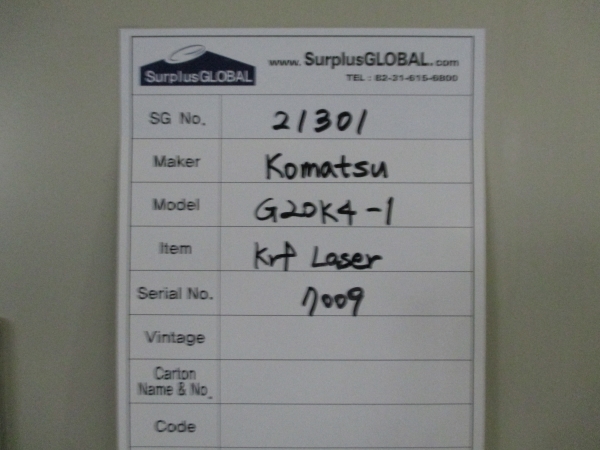 KOMATSU G20K4-1